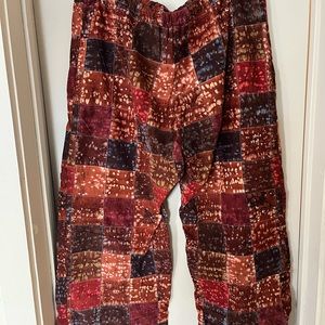 Colorful Patchwork Pants